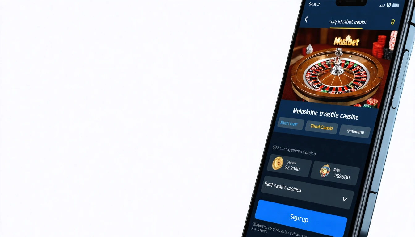 signup Mostbet
